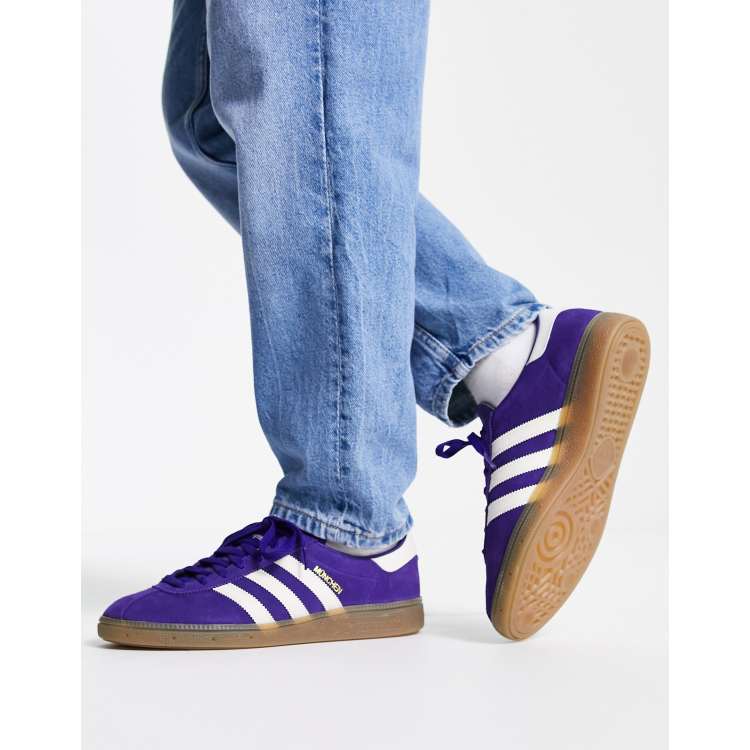 Adidas superstar store lila blau