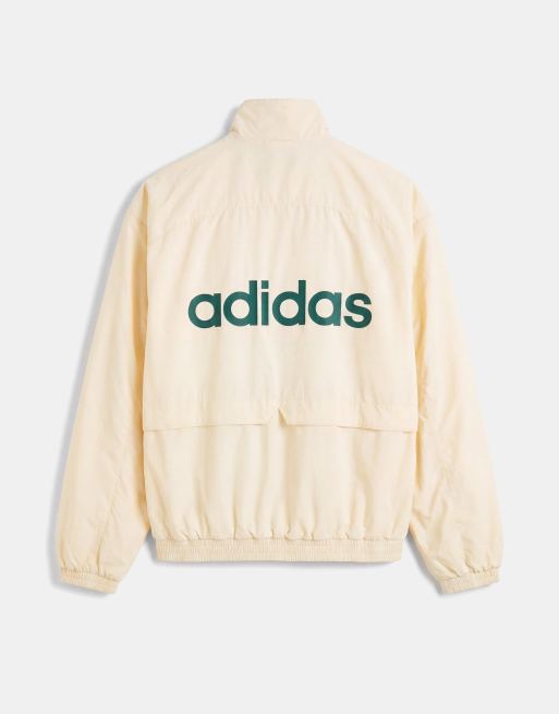 adidas Originals – München – Trainingsoberteil aus Webstoff in Cremeweiß und Marineblau, 7 von 7