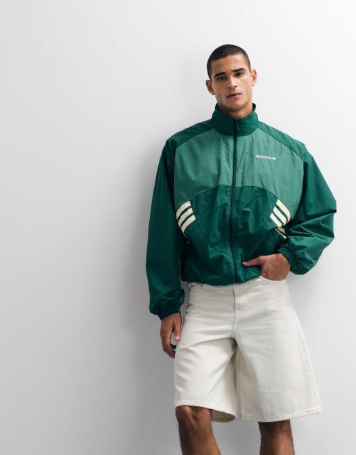 adidas Originals – Munich – Trainingsjacke aus Webstoff in Grün, 3 von 10