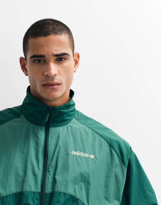 adidas Originals – Munich – Trainingsjacke aus Webstoff in Grün, 4 von 10