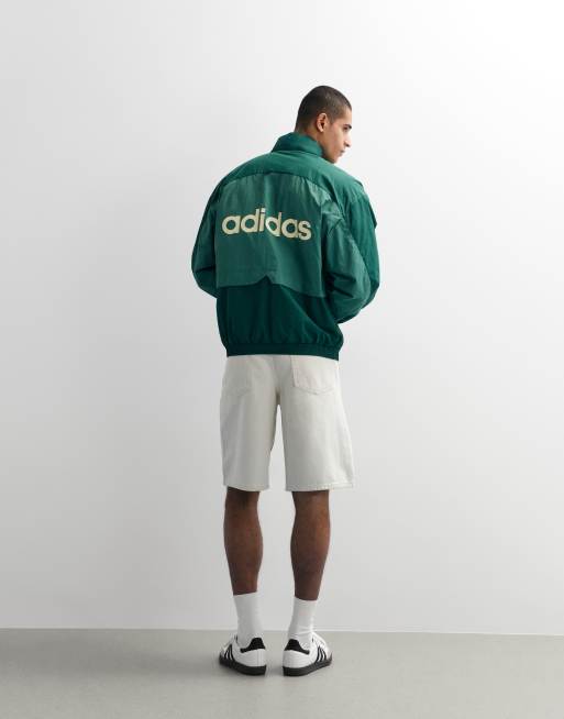 adidas Originals – Munich – Trainingsjacke aus Webstoff in Grün, 6 von 10