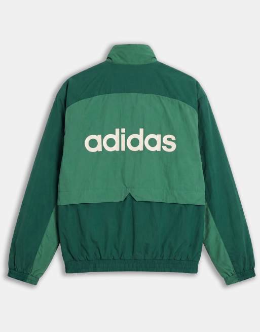 adidas Originals – Munich – Trainingsjacke aus Webstoff in Grün, 8 von 10