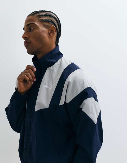 adidas Originals – Munich – Trainingsjacke aus Webstoff in Marineblau, 3 von 5