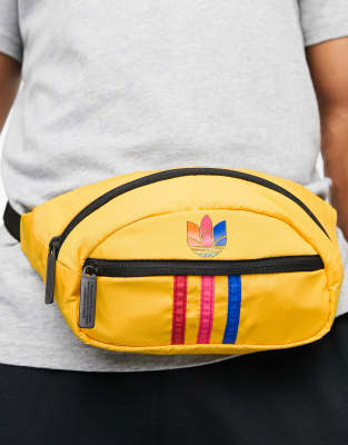 yellow fanny pack adidas