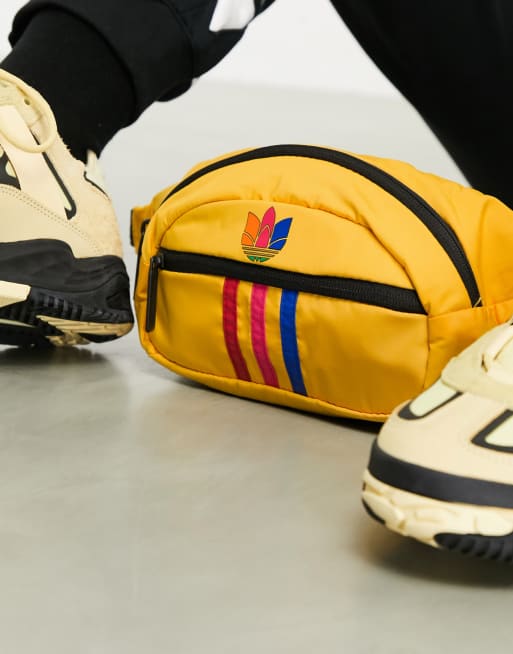 Adidas yellow store fanny pack