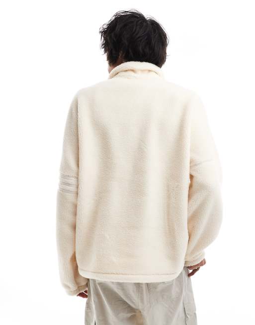 adidas Originals Neuclassics 1/2 zip fleece sweatshirt in