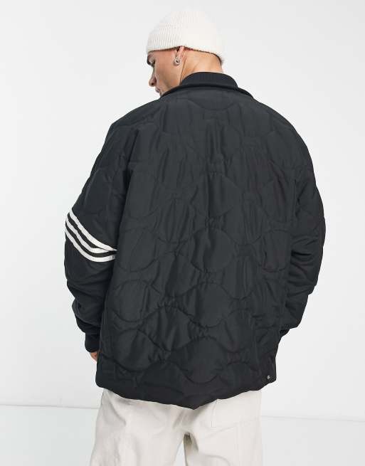 Adidas on sale quilted jacket