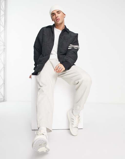 ジャケット ADIDAS NEUCLASSICS BOMBER JACKET 5FT0041 adidas Originals Neuclassics 3 stripe quilted jacket in