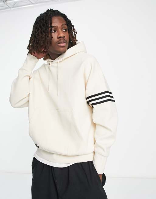 adidas Originals - Neuclassics - Hoodie met 3-Stripes in wit
