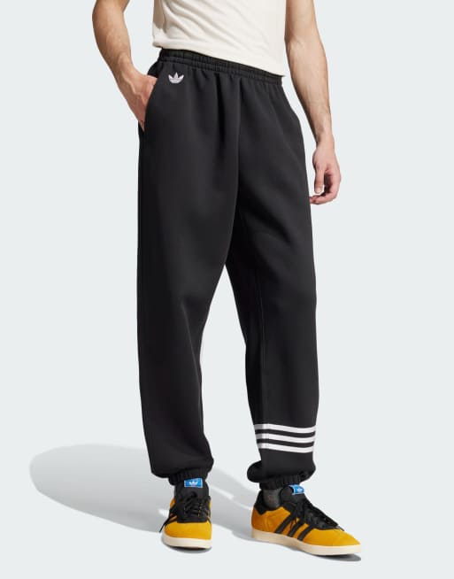 adidas Originals - Neuclassics - Pantaloni felpati neri