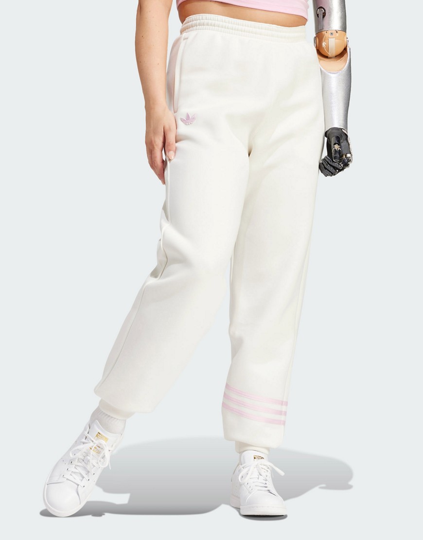 adidas Originals Neuclassics sweat pants in white