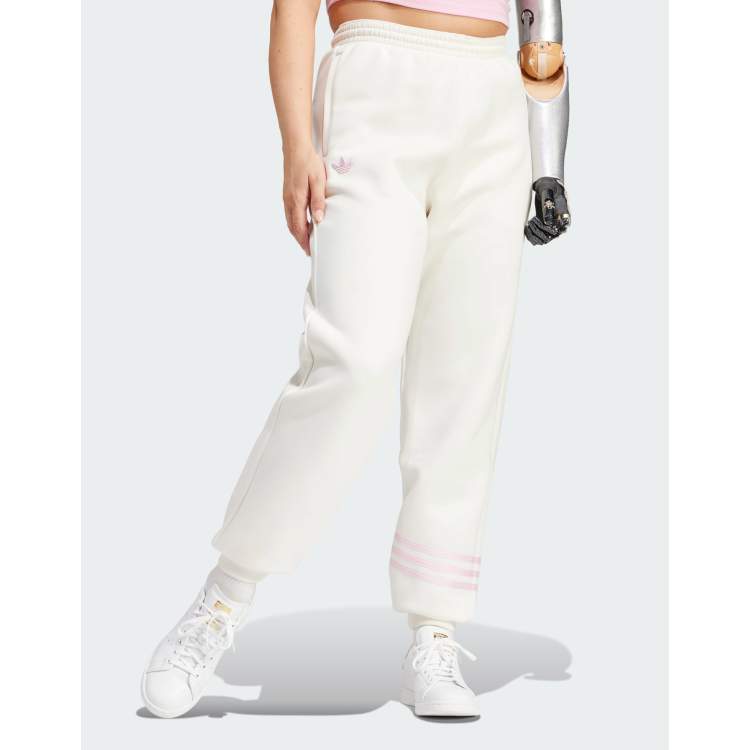 adidas Originals Neuclassics sweat pants in white ASOS