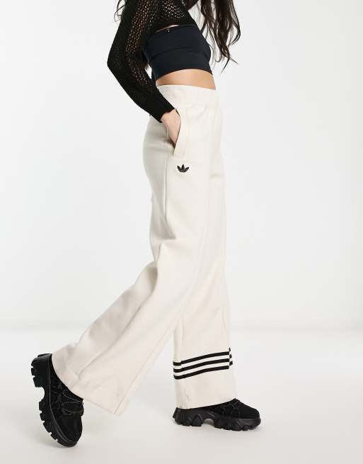 Adidas originals wide leg pant sale