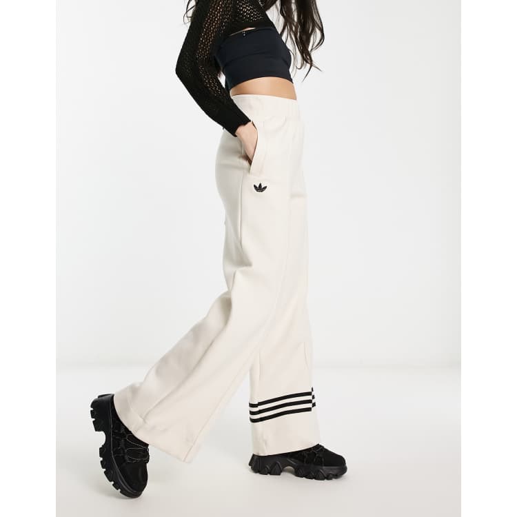 Wide leg adidas on sale trousers