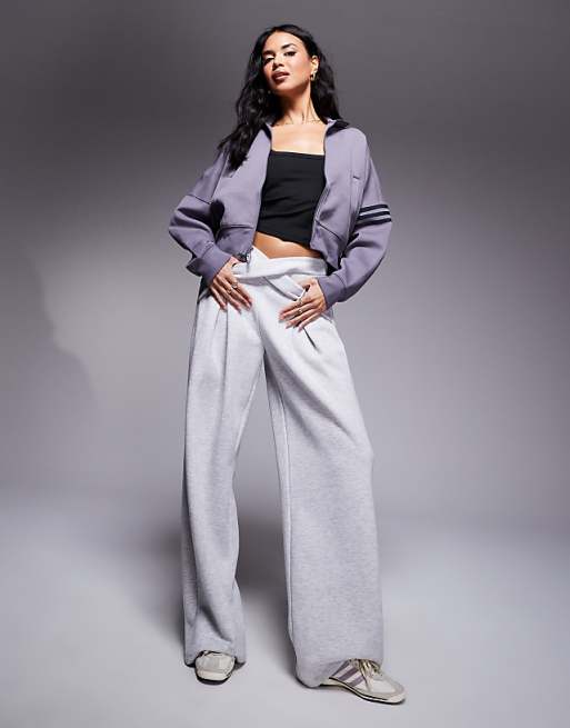 adidas Originals neuclassics zip up sweatshirt in gray | ASOS adidas Originals neuclassics zip up sweatshirt in gray | ASOS