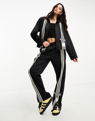 adidas Originals 'Neutral Court' adibreak track jacket in black - ASOS Price Checker