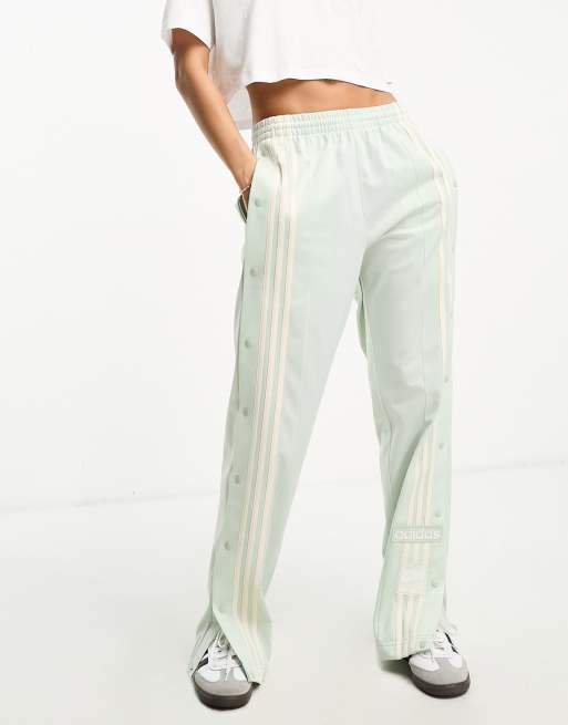 Adidas originals adicolor popper pants in mint sale