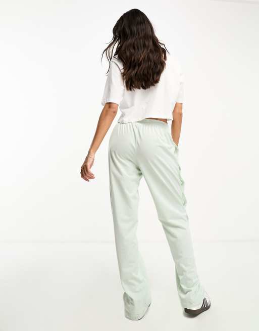 adidas Originals 'Neutral Court' adibreak wide leg pants in mint