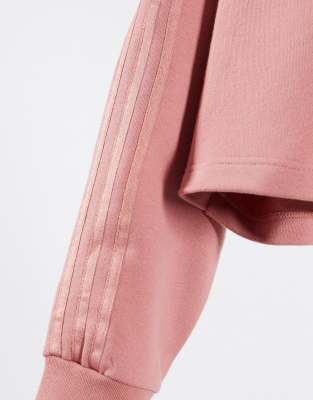 adidas originals new neutrals logo sweatshirt in beige