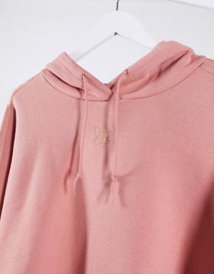 adidas cropped hoodie pink