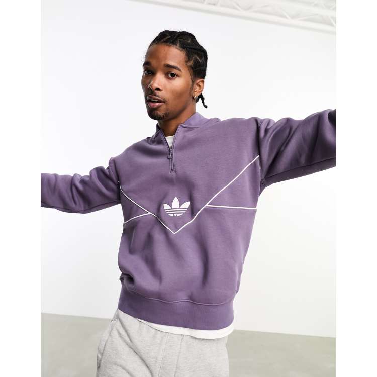 Adidas felpa viola online