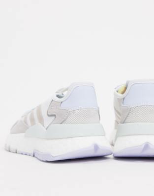 adidas nite jogger white ice mint