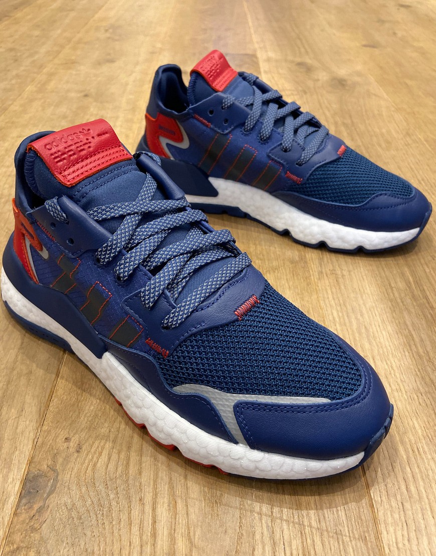 Adidas Originals — Nite jogger — Marineblå sneakers