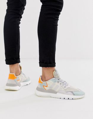adidas nite jogger with jeans