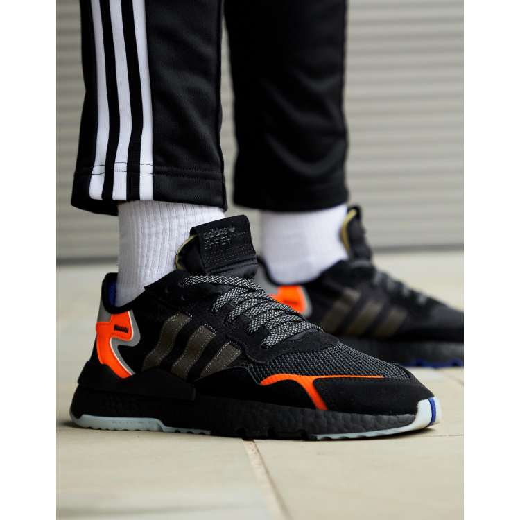 Adidas nite jogger store herren schwarz