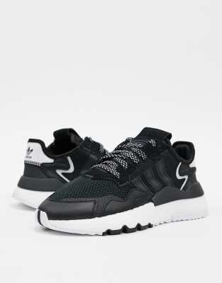 adidas nite jogger bianche