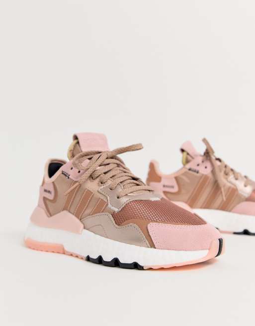 Rose gold womens adidas on sale shoes