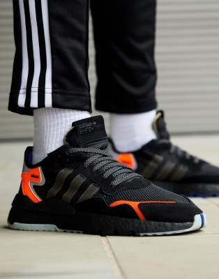 adidas nite jogger zwart