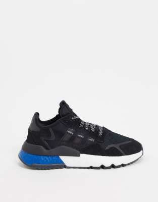 adidas black nite jogger trainers