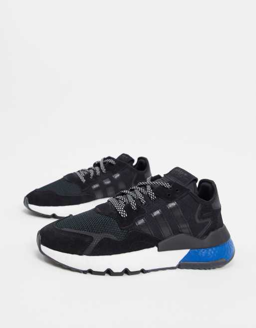 adidas Originals nite jogger sneakers in black space tech pack ASOS