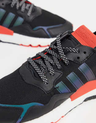 adidas originals nite jogger black