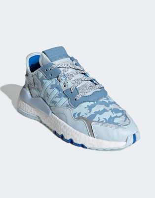 adidas nite jogger blue