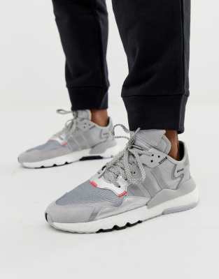 adidas gray nite jogger shoes