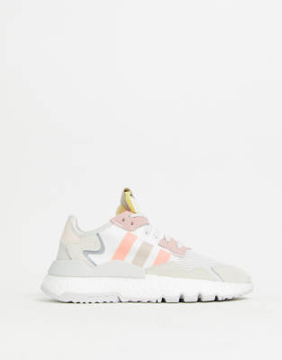 adidas nite jogger off white