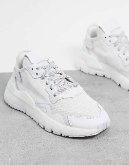 adidas white night jogger