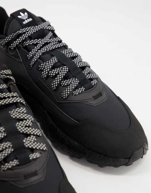 adidas Originals Nite Jogger Winter trainers in black