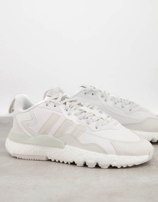 adidas Originals Nite Jogger Winter trainers in white