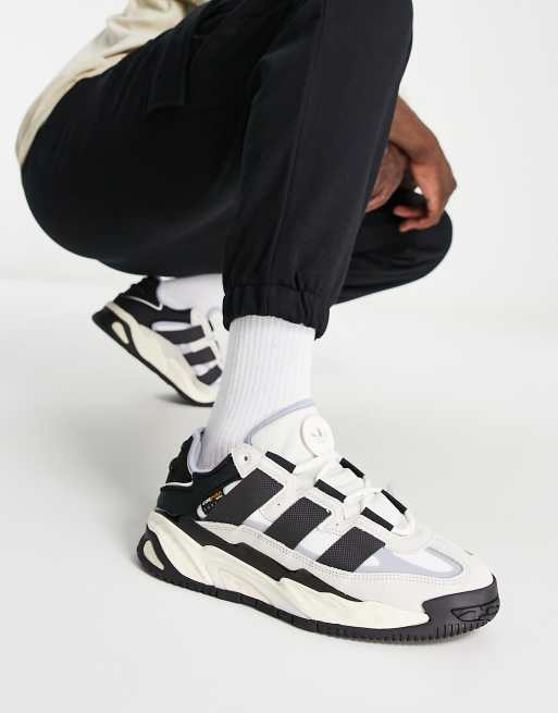 adidas Originals – Niteball – Sneaker in Orbit-Grau und Schwarz