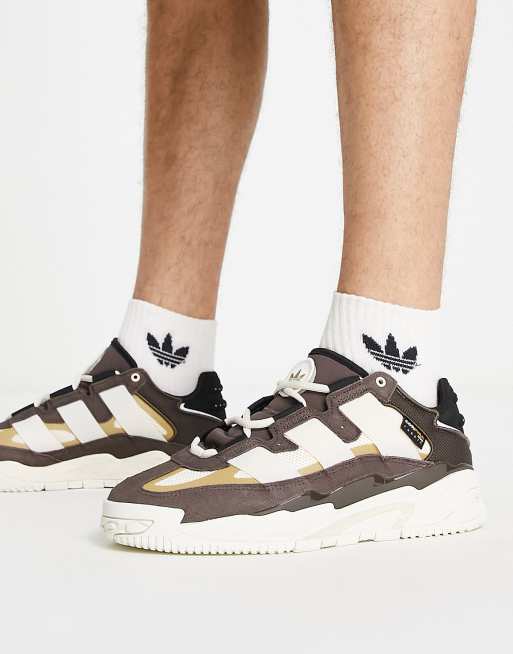 adidas Originals Niteball trainers in brown ASOS