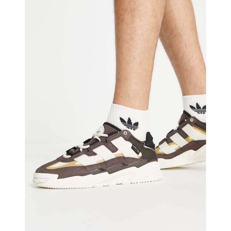 adidas Originals Niteball trainers in brown | ASOS