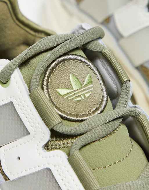 Adidas hotsell olive trainers