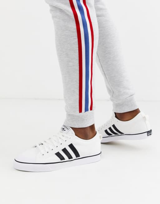 	adidas Originals - Nizza - Baskets - Blanc