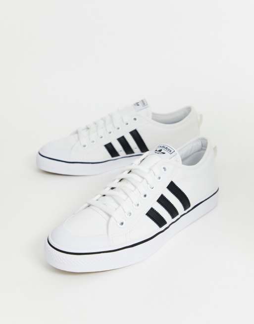 	adidas Originals - Nizza - Baskets - Blanc, 2 de 4