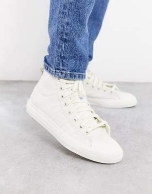 adidas nizza cuir blanc