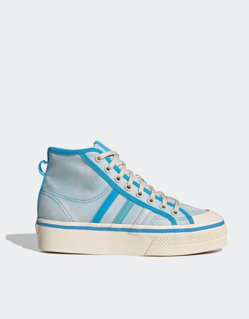 adidas Originals – Nizza – Blaue Sneaker