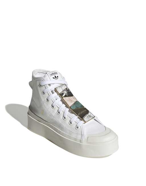 adidas Originals - Nizza Bonega - Baskets - Blanc, 2 de 4